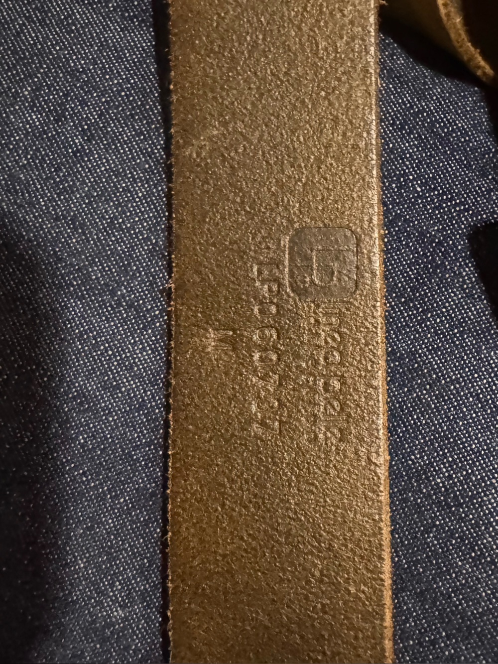 vintage Linea Pelle leather bag. Olive green